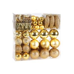 Casaria Kerstballen Goud 103-delig