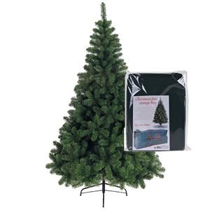 Bellatio kerstboom 150 cm met opbergzak -