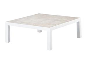 SUNS Salontafel Malmo Matt White 90 cm