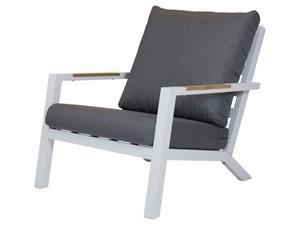 Relax Loungestoel Andorra Grey Teak