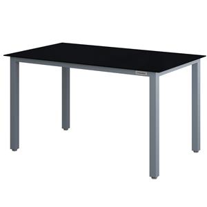 Casaria Tuintafel Bern Zilver Aluminium 150x90x75cm