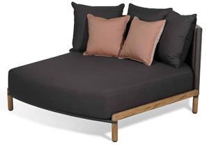Mindo 107 2-Persoons Daybed - Teakhout/Rope Frame - Sunbrella Kussens