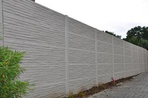 Intergard Betonschutting Tilestone enkelzijdig 200x200cm