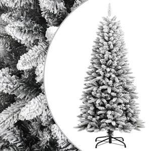 vidaxl Kunstkerstboom met sneeuw 120 cm PVC en PE