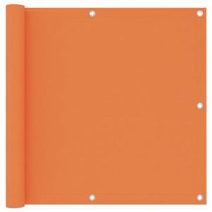 vidaXL Balkon-Sichtschutz Orange 90x500 cm Oxford-Gewebe 