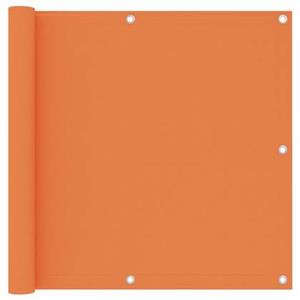 VidaXL Balkonscherm 90x500 cm oxford stof oranje