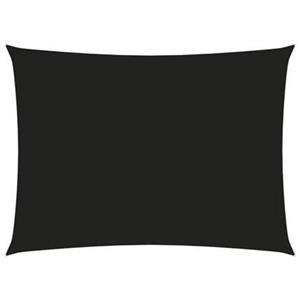 vidaxl Zonnescherm rechthoekig 2x3,5 m oxford stof zwart