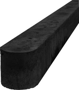 Betonpalen hout beton schutting antraciet 10x10x180cm