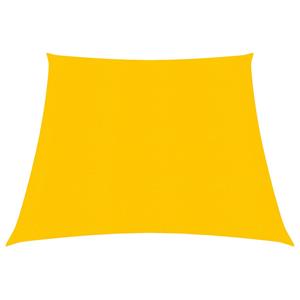 vidaXL Sonnensegel 160 g/m² Gelb 3/4x3 m HDPE 