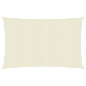 vidaXL Sonnensegel 160 g/m² Creme 2x3 m HDPE 