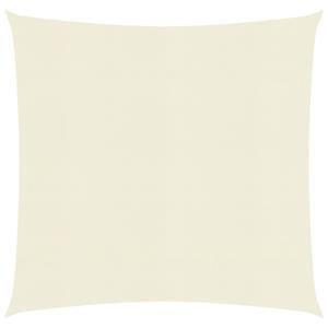 vidaXL Sonnensegel 160 g/m² Creme 2,5x2,5 m HDPE 