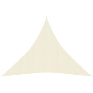 vidaXL Sonnensegel 160 g/m² Creme 4x4x4 m HDPE 