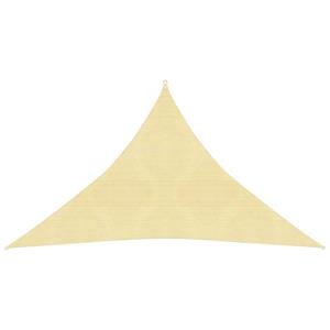 vidaXL Sonnensegel 160 g/m² Beige 4x4x5,8 m HDPE 