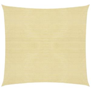 vidaXL Sonnensegel 160 g/m² Beige 3x3 m HDPE 