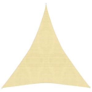 vidaxl Zonnezeil 160 g/m 4x5x5 m HDPE beige