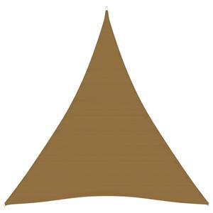 vidaXL Sonnensegel 160 g/m² Taupe 4x5x5 m HDPE 