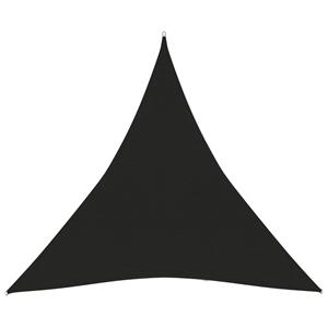 vidaXL Sonnensegel 160 g/m² Schwarz 5x5x5 m HDPE 