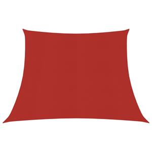 vidaXL Sonnensegel 160 g/m² Rot 4/5x3 m HDPE 
