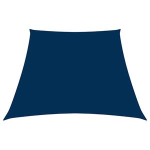 vidaXL Sonnensegel Oxford-Gewebe Trapezförmig 2/4x3 m Blau 