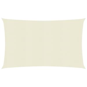 vidaXL Sonnensegel 160 g/m² Creme 2,5x4,5 m HDPE 
