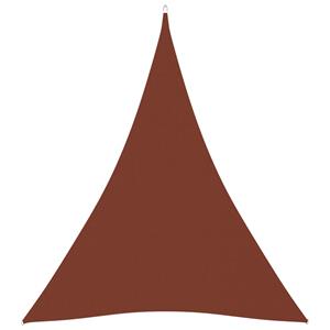 vidaXL Sonnensegel Oxford-Gewebe Dreieckig 5x6x6 m Terracotta-Rot 