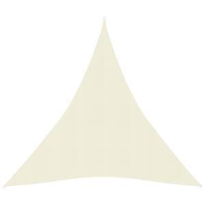 vidaXL Sonnensegel 160 g/m² Creme 5x6x6 m HDPE 