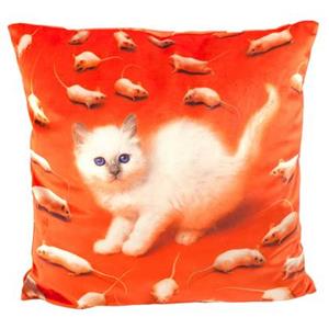 Seletti Toiletpaper kussen 50x50 Kitten