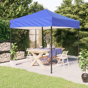 VidaXL Partytent inklapbaar 3x3 m blauw