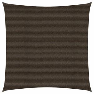 VidaXL Zonnezeil 160 g/m² 7x7 m HDPE bruin