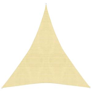 vidaXL Sonnensegel 160 g/m² Beige 3x4x4 m HDPE 