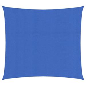 VidaXL Zonnezeil 160 g/m² 2,5x2,5 m HDPE blauw