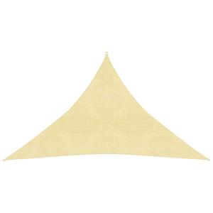 vidaXL Sonnensegel 160 g/m² Beige 3x3x4,2 m HDPE 