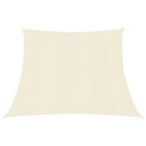 vidaXL Sonnensegel 160 g/m² Creme 3/4x2 m HDPE 