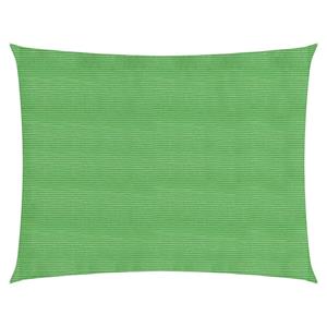 VidaXL Zonnezeil 160 g/m² 2,5x3 m HDPE lichtgroen