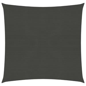vidaXL Sonnensegel 160 g/m² Anthrazit 2,5x2,5 m HDPE 