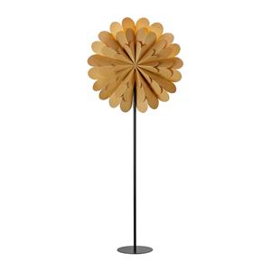 Markslöjd Staande ster Maravilla, goud/zwart hoogte 150 cm