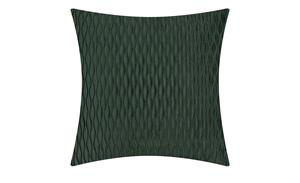 HOME STORY Kissen  Odine ¦ grün ¦ 100% Polyesterfüllung, 400gr. ¦ Maße (cm): B: 45  - Möbel Kraft