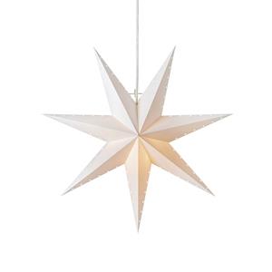 Markslöjd Decoratie ster Lively, hangend, wit, Ø 45 cm