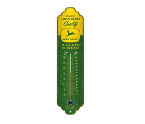 Nostalgic Art Thermometer John Deere In all weather