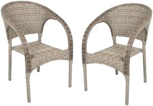 Garden Pleasure Stapelstuhl BASTIA, (Set), 2 St., 2er Set