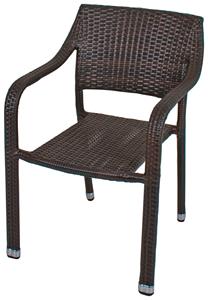 Garden Pleasure Stapelstuhl CHARLESTON, (Set), 4 St., 4er Set, aus Aluminium, auch für die Gastronomie geeignet
