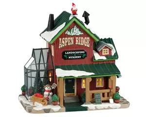 Lemax Aspen Ridge Landscaping & Nursery  Vail Village Collection 2022