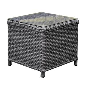 AVH-Outdoor Toscane XL bijzettafel 50x50xH46 cm antraciet