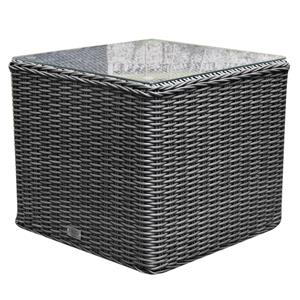 AVH Premium Collection Toscane premium bijzettafel 50x50xH45 cm antraciet