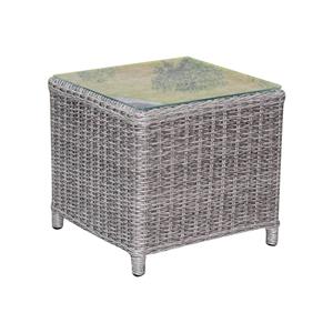 AVH-Outdoor Toscane XL bijzettafel 50x50xH46 cm grijs