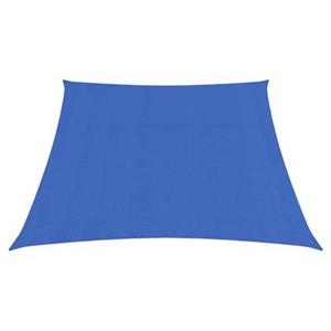 VidaXL Zonnezeil 160 g/m² 3/4x2 m HDPE blauw