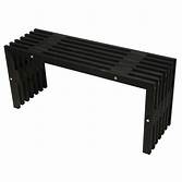 Buitengewoon de Boet D-bench 100 pine black oiled