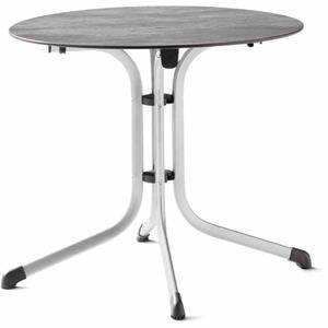 H. Gautzsch Klapptisch Polytec, Ø 85cm