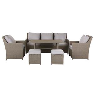 Beliani FONTI Sofa set met tafel 69x89x188