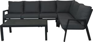 Relax Loungeset Ibiza 4-Delig met tafel Andorra 120 cm